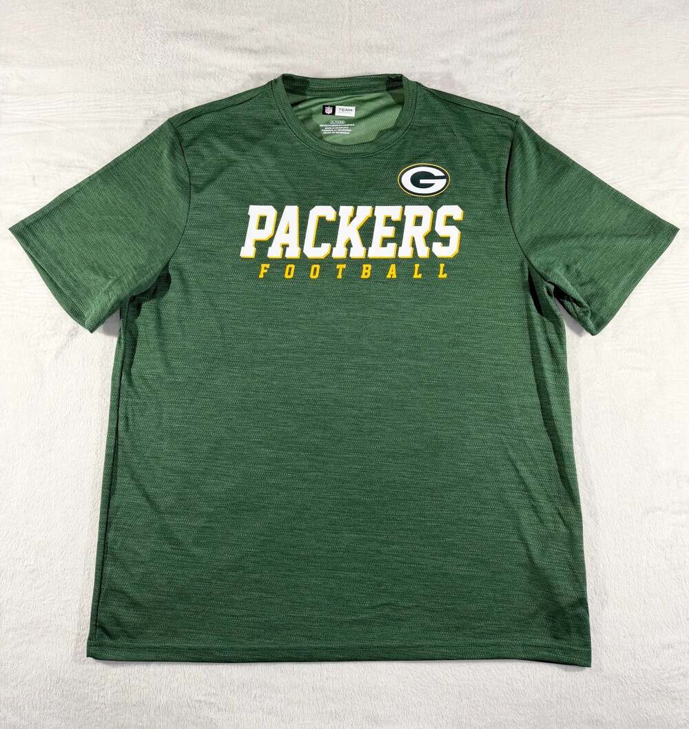 NFL Green Bay Packers Mens Quick Turn Performance T-Shirt
